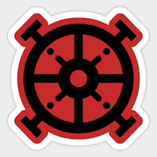 Circular symmetry 1 Sticker